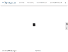 Tablet Screenshot of bilshausen.de
